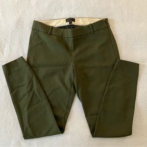 J Crew Minnie pants green 4 tall 4T